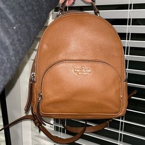 Tan Kate Spade Backpack